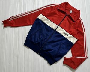80s Vintage запад Германия производства # adidas Adidas # Logo to зеркальный . il вышивка джерси спортивная куртка красный × темно-синий × белый 