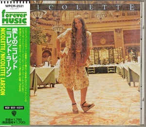 ni collet *la-sonNICOLETTE LARSON / love .. ni collet записано в Японии CD