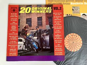 【63年盤】20 Original Winners Vol.2 LP ROULETTE RECORDS US R25251 スリーブ付,Coasters,Spaniels,Frankie Lymon,Ben E.King,Flamingos