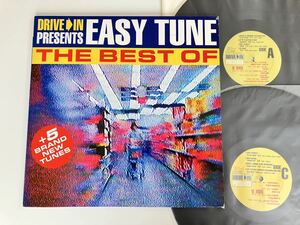 DRIVE→IN PRESENTS THE BEST OF EASY TUNE 2LP オリジナルHOLLAND盤 LPET012 96年CLUBPOPコンピ,Arling&Cameron,Ca Va,Easy Aloha's,17曲