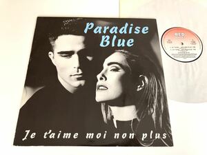【Gainsbourgカヴァー】Paradise Blue / Je T'aime...Moi Non Plus 12inch RED BULLET HOLLAND RB12.176 92年希少盤,DOWNTEMPO,EUROHOUSE,