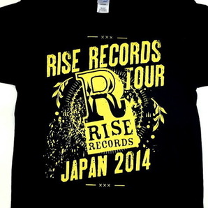 即決◆ISSUES ALIVE LIKE ME FACT◆RISE RECORDS TOUR JAPAN 2014◆公式 Tシャツ 黒／Ｍサイズ◆新品の画像1