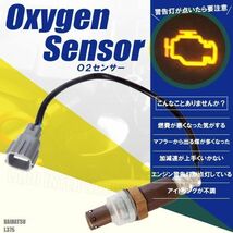 O2センサー ダイハツ タント L375 対応 89465-B2100 用 オキシジェンセンサー ラムダセンサー 酸素センサー 燃費 警告灯 DAIHATSU TANTO_画像1