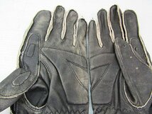 中古現状 ハーレー 97307-15VM ★ サイズS 牛革グローブ FUGITUVEFULL-FINGERGLOVES ダメージ加工_画像4