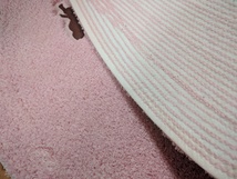 新品　センコー くまのがっこう エブリデイジャッキー トイレマット ピンク 約58×60Vcm_画像3