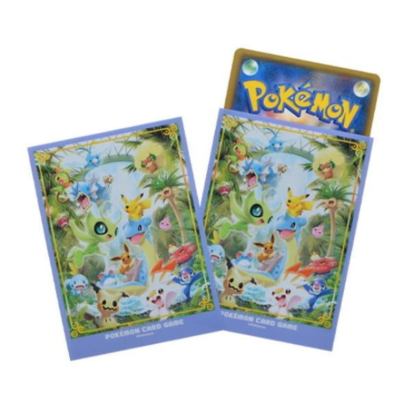 ポケモンカード スリーブ デッキシールド 海外限定ピカチュウ セレビィ