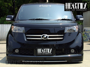 【HEARTILY/ハーテリー】LS-LINE 3点エアロセット TOYOTA bB QNC20系 ※Zグレード (FS＋SS＋RS)