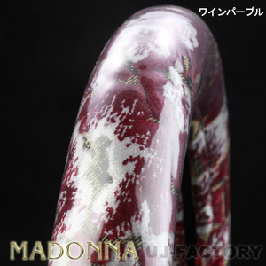 【MIYABI / 雅】マドンナ MADONNA ◆ 極太ハンドルカバー 《ワインパープル 2Lサイズ / 46.5～47cm》》ビニール付き 国内製品