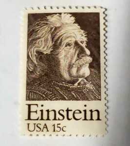 ★アルバートアインシュタイン 米国郵便切手 未使用切手
