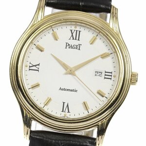 【PIAGET】ピアジェ ポロ K18YG デイト 24001M501 自動巻き メンズ_712881【ev20】