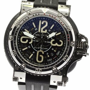 [AQUANAUTIC] aqua noutik King sub commander day date KSP2202 self-winding watch men's _719196