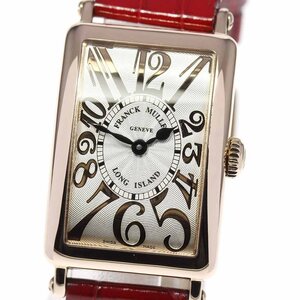 ☆美品★箱・保証書付き【FRANCK MULLER】フランクミュラー ロングアイランド アンサンブル ダイヤモンド 902QZREL クォーツ レディース