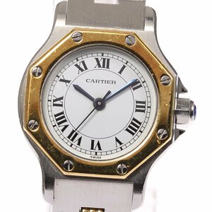 ☆ В переводе [Cartier] Cartier Santo Suoctagon SM Дата автоматические ветры [EV20]