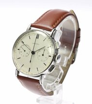 ☆訳あり【LONGINES】ロンジン cal.13ZN ヴィンテージ クロノグラフ 手巻き メンズ【ev20】_画像2