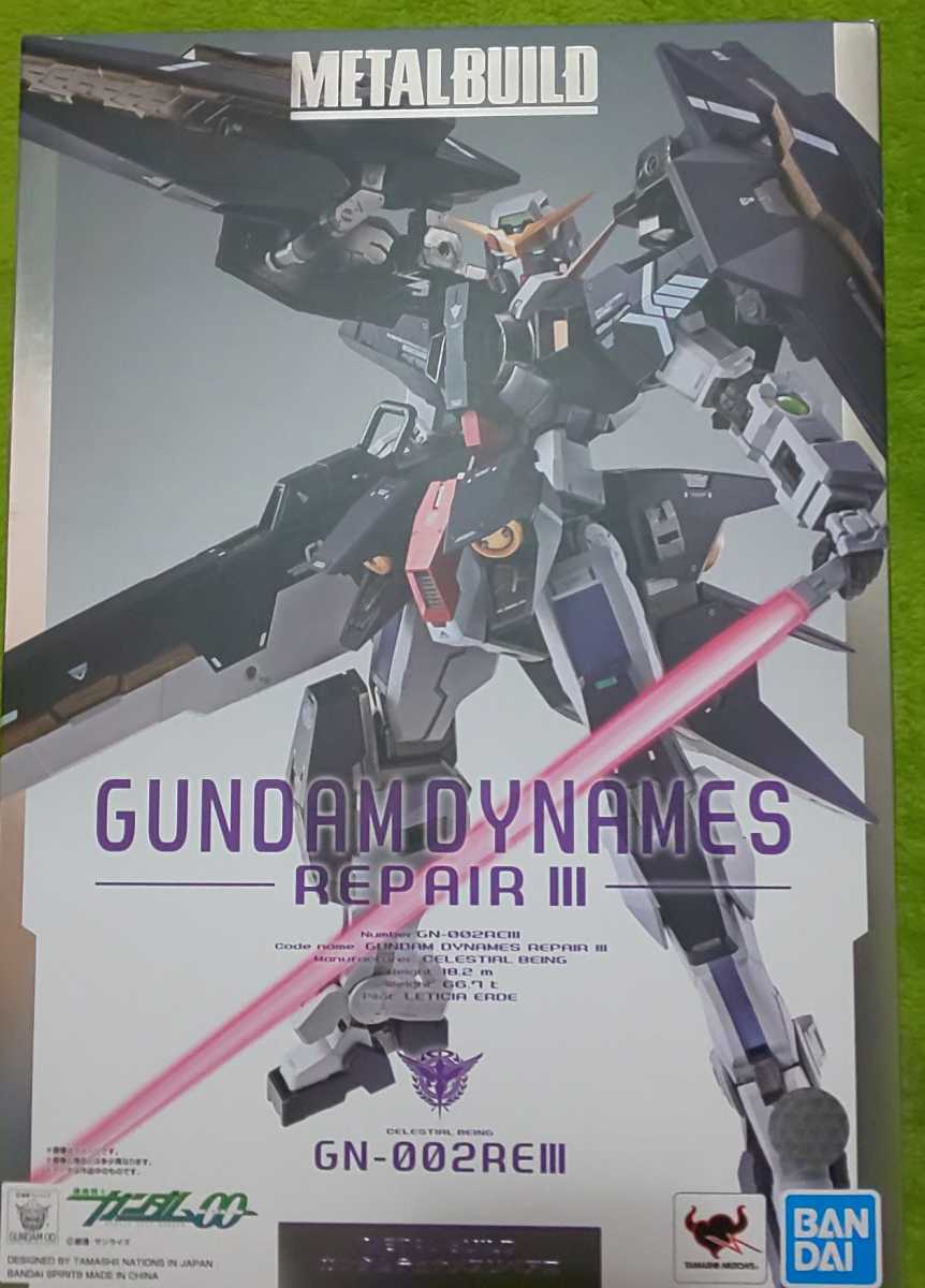 美品 バンダイ METAL BUILD ガンダムデュナメスリペアⅢ 新品未開封 ...