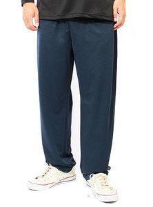 【新品】 3L ネイビー ジャージ パンツ メンズ 大きいサイズ 吸汗速乾 ドライ メッシュ UVカット 無地 ロング ドライパンツ
