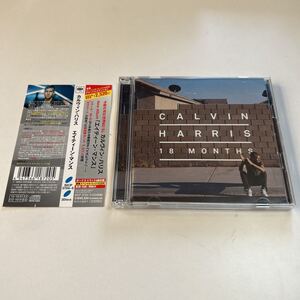 送料無料☆CALVIN HARRIS『18 MONTHS』初回限定盤CD＋DVD☆帯付☆美品☆アルバム☆カルヴィン・ハリス☆282