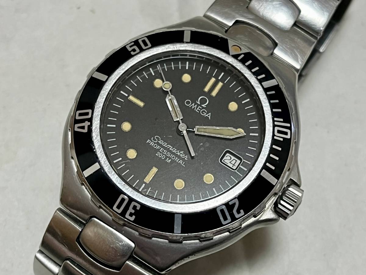 OMEGA オメガ デビル 10KGFクオーツ シーマスター 200mジャンク-