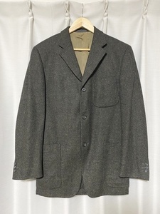 美品☆【Ermenegildo Zegna】CASHMERE COMFORT カシミヤコンフォート ソフトツイード テーラードジャケット エルメネジルド ゼニア