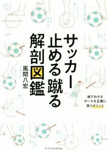 サッカー止める蹴る解剖図鑑／風間八宏(著者)