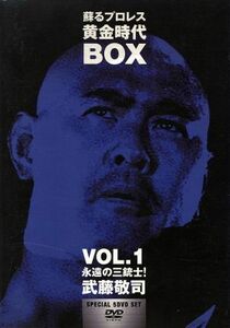 蘇るプロレス黄金時代ＢＯＸ　Ｖｏｌ．１　永遠の三銃士！武藤敬司／武藤敬司