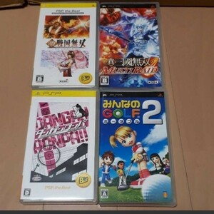 【動作確認済み】PSP 無双他 4本セット