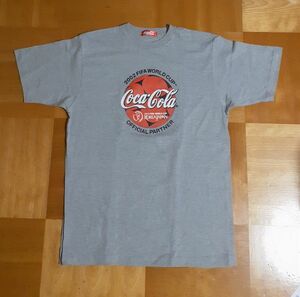 コカ・コーラ　Tシャツ　ワールドカップ　日韓ワールドカップ　2002 COCACOLA 　
