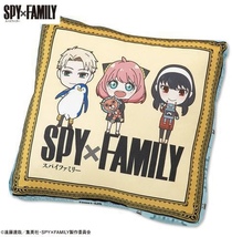 ◆ ◆SPY × FAMILY しまむら　スクエアクッション〔45×45ｃｍ〕◆ ◆新品　未開封　スパイファミリー ◆喫煙者ペットはいません_画像2