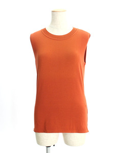 フォクシーブティック ニット セーター Knit Top SAFFRON ノースリーブ 40