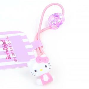  Hello Kitty hair elastic mascot hair elastic S( Heart ) pink hair ornament Sanrio sanrio