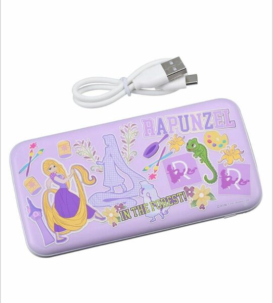 新品！ラプンツェル＆パスカル モバイルバッテリーチャージャー 