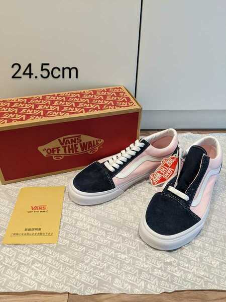 新品 VANS US企画 オールドスクール 未使用 OLD SKOOL ヴァンズ 24.5cm スニーカー