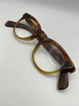本鼈甲　眼鏡　フレーム　日本製　ビンテージ　べっ甲　メガネ　度に入り　レトロ_画像8