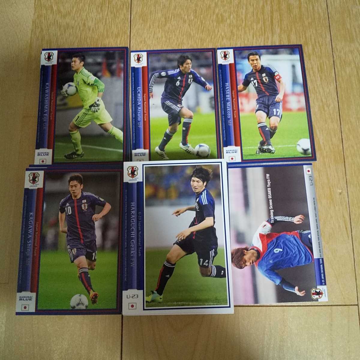 2012-2013 サッカー日本代表 直筆サインカード 本田圭佑 マグホ発送
