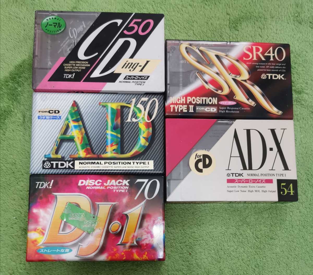 TDK 初代CDING1ノーマルポジションカセットテープ3pack×6