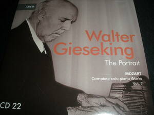 ギーゼキング モーツァルト ピアノ・ソナタ 15 16 19番 アダージョ ロンド ドイツ舞曲 トリオ 紙ジャケ 未使用美品 Mozart Piano Gieseking
