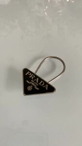  Prada PRADA key ring key holder black 