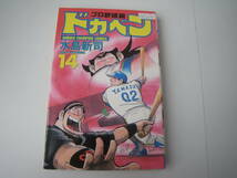 13664　　「ドカベン　プロ野球編」14巻　平成9年10月10日　初版発行　　長期自宅保管品_画像1