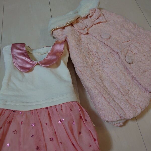 moujonjon kids zoo ポンチョ&ロンパース
