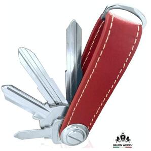 キーケース メンズ マルチツール型 キーホルダー 本革 スマートキーケース 革