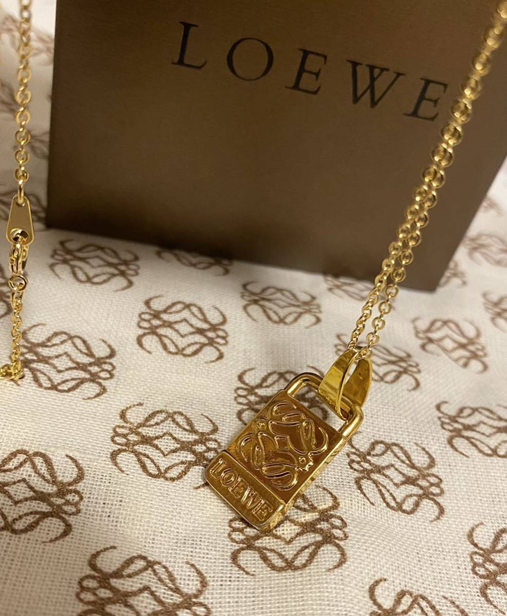 ロエベ LOEWE パーソナライゼーション ネックレス(メタル) ゴールド