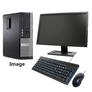 中古パソコン Windows 7 Pro 64bit Microsoft Office Personal 2013付 22型液晶セット DELL Optiplex シリーズ Core i5～/4G/新品SSD120G