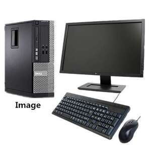 中古パソコン Windows 7 Pro 32bit 19インチ液晶セット DELL Optiplex シリーズ Core i3～/メモリ4G/新品SSD120GB/DVD-ROM