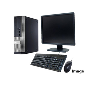 中古パソコン Windows XP Pro 32Bit搭載 17インチ液晶セット/DELL Optiplex シリーズ Core i3～/メモリ2GB/HDD160GB/DVD-ROM