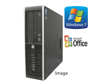 中古パソコン Windows 7 Pro 64Bit Microsoft Office Personal 2010付属 HP Compaqシリーズ Core i5/メモリ8G/新品SSD240GB/DVD-ROM