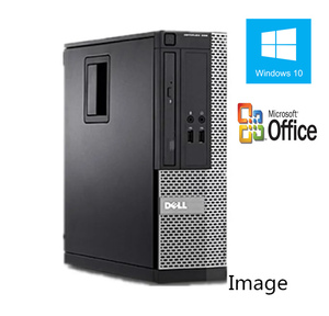 中古パソコン Windows 10 Pro 64Bit Microsoft Office Personal 2010付属 DELL Optiplex シリーズ Core i5/メモリ8G/HD500GB/DVD-ROM