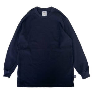 SHAKA WEAR シャカウエア　サーマル ロングスリーブ Tシャツ　ブラック Lサイズ 9oz THERMAL L/S TEE 長袖　ロンT SHAKAWEAR