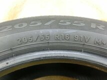 L-4989 溝あり 中古タイヤ ピレリ P8 FS 205/55R16 91V (4本)_画像4