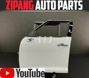 MN062 R60 ZC16 ミニ クーパーS クロスオーバー 左フロント ドア ◆B15 ライトホワイト ★変形無し 【動画有り】○