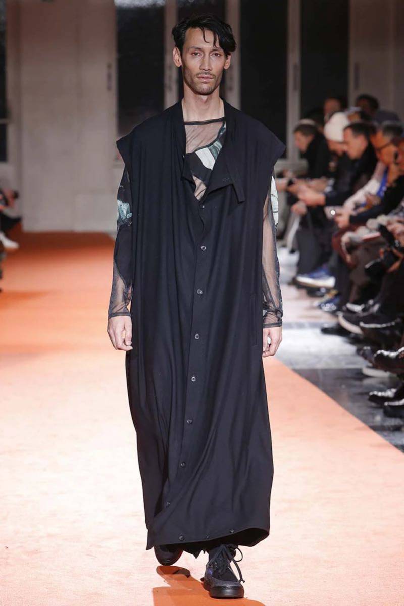 オリジナルデザイン手作り商品 yohjiyamamoto pourhomme ラップドレス